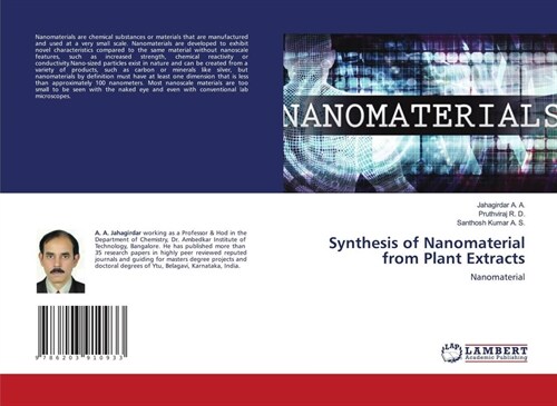 Synthesis of Nanomaterial from Plant Extracts (Paperback)