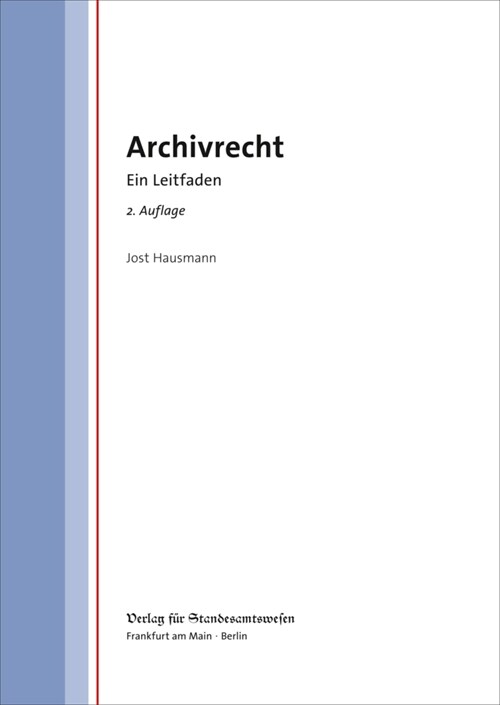 Archivrecht (Paperback)