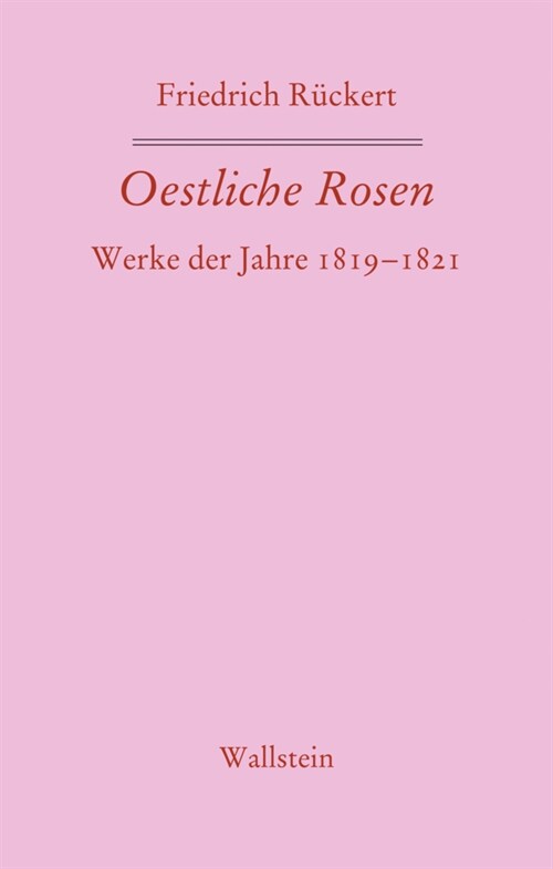 Oestliche Rosen (Hardcover)