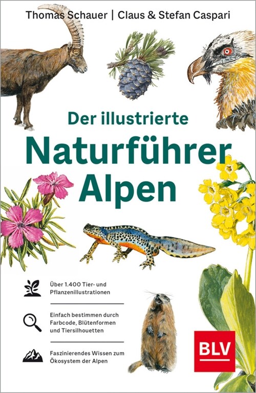 Der illustrierte Naturfuhrer Alpen (Paperback)