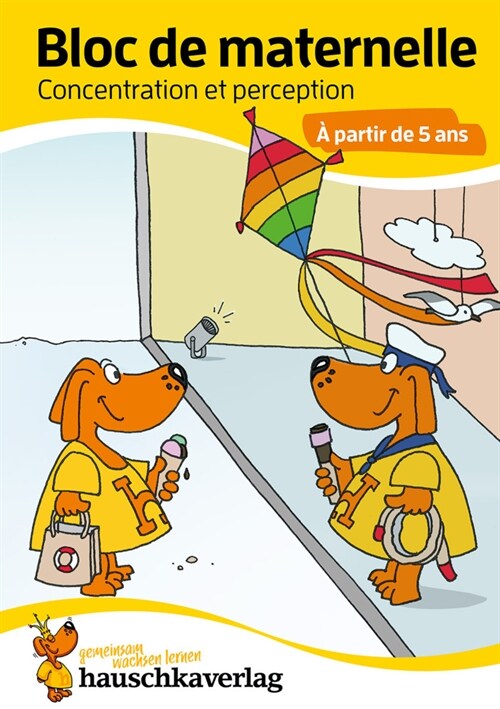 Bloc de maternelle - Concentration et perception A partir de 5 ans, A5-Bloc (Paperback)