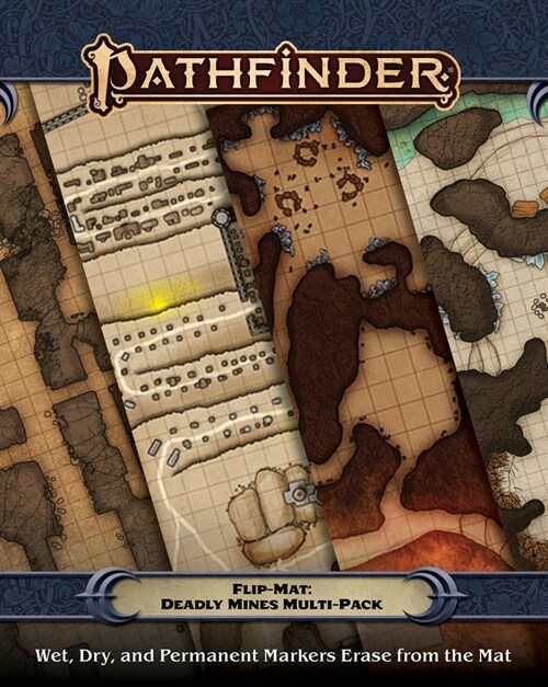 Pathfinder Flip-Mat: Deadly Mines Multi-Pack (Game)