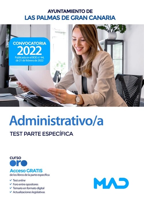 ADMINISTRATIVO/A AYUNTAMIENTO LAS PALMAS GRAN CANA (DH)