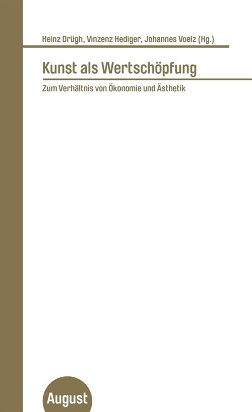 Kunst als Wertschopfung (Paperback)