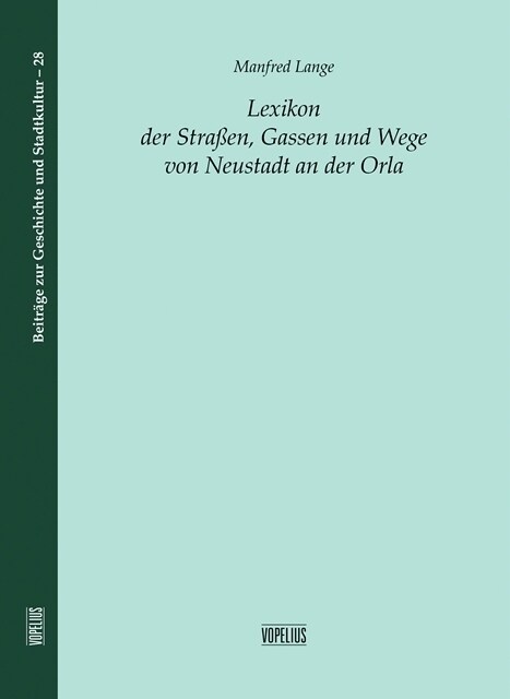 Lexikon der Straßen, Gassen und Wege (Paperback)