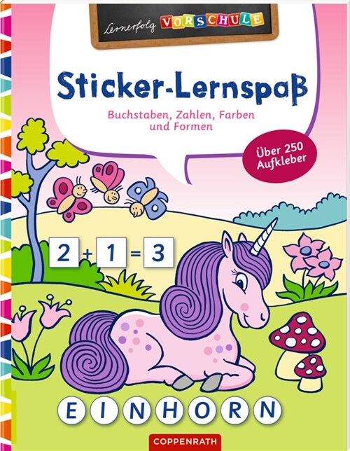 Sticker-Lernspaß (Feen & Einhorner) (Paperback)