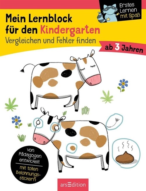 Mein Lernblock fur den Kindergarten - Vergleichen und Fehler finden (Paperback)