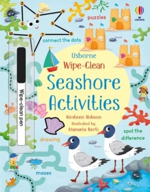 Wipe-Clean Seashore Activities (Paperback)