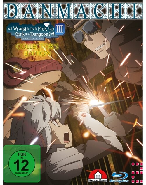 DanMachi - Is It Wrong to Try to Pick Up Girls in a Dungeon. Staffel.3.2, 1 Blu-ray (Limited Collectors Edition) (Blu-ray)