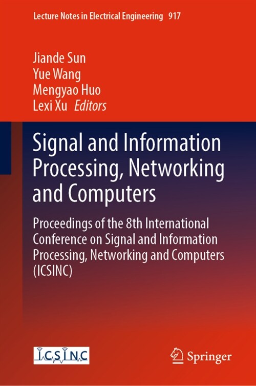 Signal Infor Processing Networ (Hardcover)