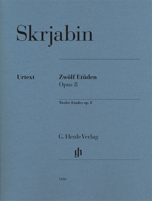 Twelve Etudes op. 8 (Paperback)