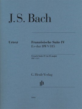 French Suite 4 Eb major BWV 815 (Paperback)