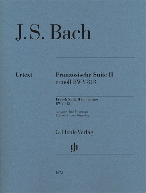 French Suite 2 c minor BWV 813 (Paperback)