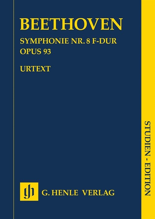 Symphony No. 8 in F Major Op. 93 (Paperback)
