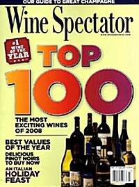 Wine Spectator (월간 미국판): 2008년 12월 31일-2009년 01월 15일