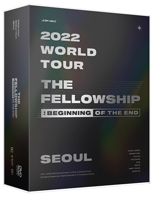 에이티즈 - ATEEZ THE FELLOWSHIP :  BEGINNING OF THE END SEOUL DVD (2disc)