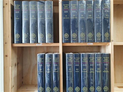 [중고] The Oxford English Dictionary 20 Volume Set 옥스포드 영어사전 1~20권 전20권 완질