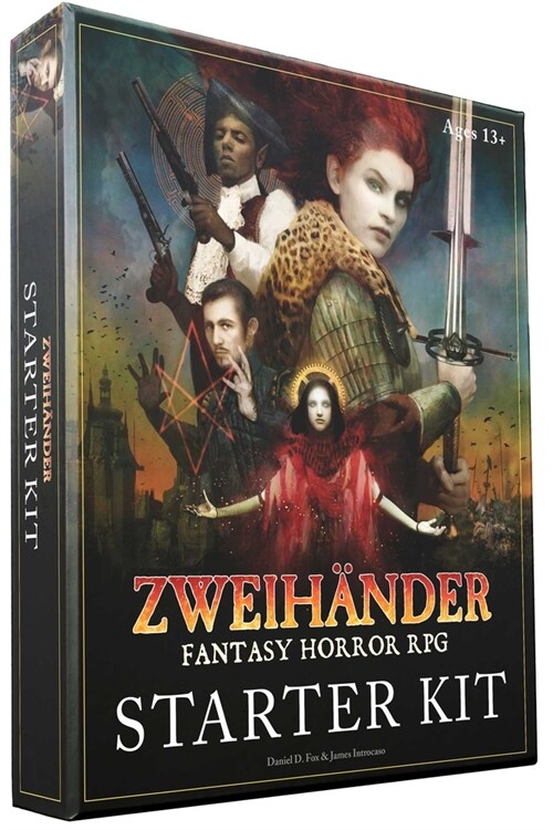 Zweihander Fantasy Horror Rpg: Starter Kit (Paperback)
