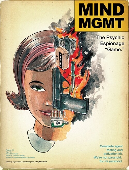 Mind Mgmt the Psychic Espionage Game (Board Games)