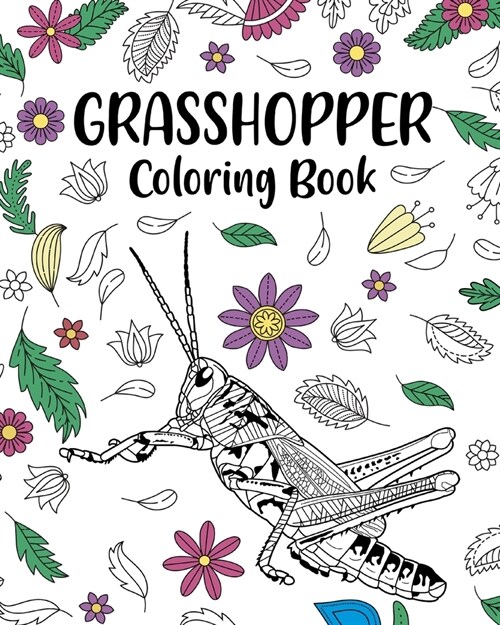 Grasshopper Coloring Book (Paperback)