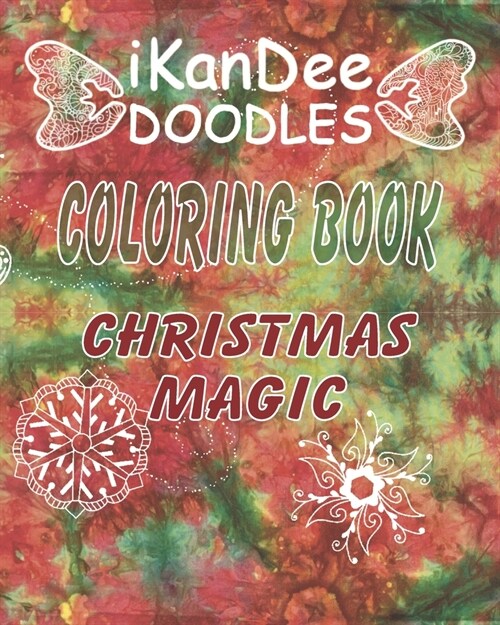 iKanDee DOODLES Coloring Book: Christmas Magic (Paperback)