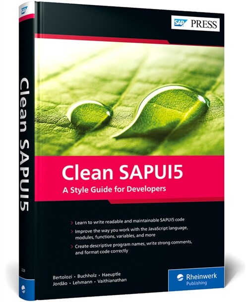 Clean Sapui5: A Style Guide for Developers (Hardcover)