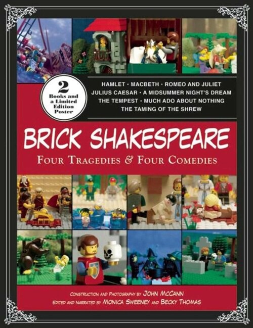 Brick Shakespeare: Four Tragedies & Four Comedies (Hardcover)
