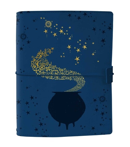 Harry Potter: Spells and Potions Travelers Notebook Set: (Refillable Notebook) (Paperback)