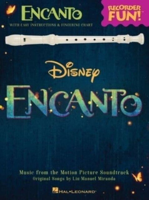 Encanto: Music from the Motion Picture Soundtrack Arranged for Recorder (Paperback)