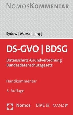 Ds-Gvo - Bdsg: Datenschutz-Grundverordnung / Bundesdatenschutzgesetz (Hardcover, 3)