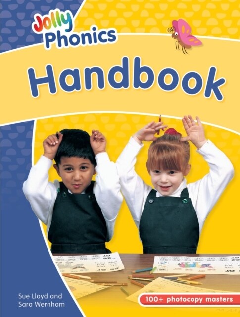 Jolly Phonics Handbook : in Precursive Letters (British English edition) (Spiral Bound)