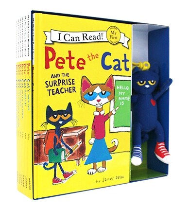 I Can Read: Pete the Cats: My First Reading 세트 (Hardcover 6권 + 인형)