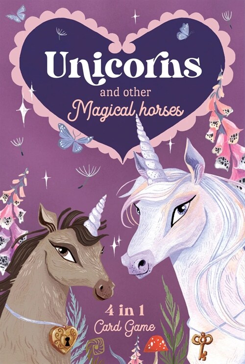 Unicorns & Other Magical Horses: 4 in 1 Card Game : Enjoy 4 Classic Games in 1 With These Beautifully Illustrated Cards (Game)