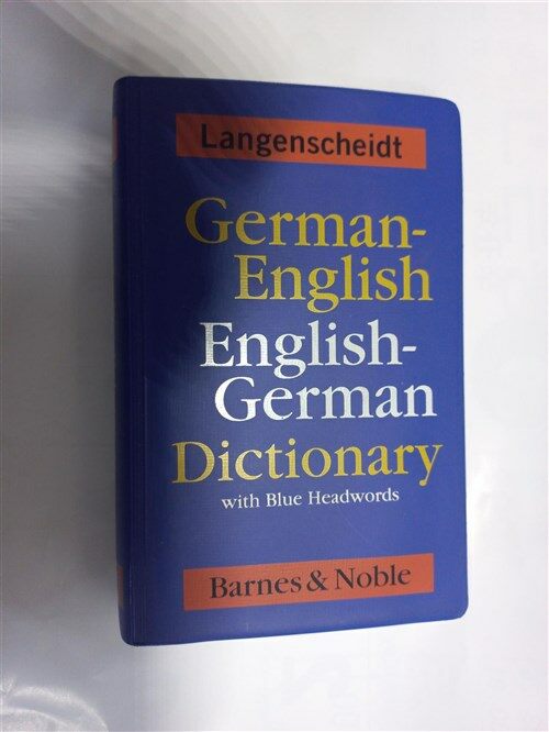 [중고] Langenscheidt Pocket Dictionary German (Paperback)