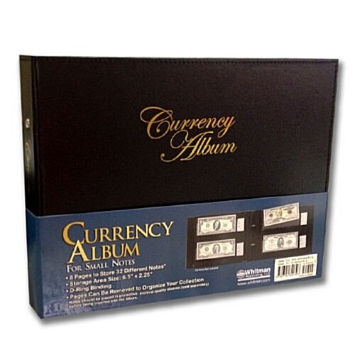 Currency Album for Small Notes (Ringbound)