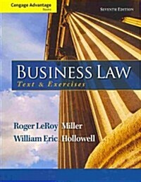 Cengage Advantage Books: Business Law: Text and Exercises (Paperback, 7, Revised)