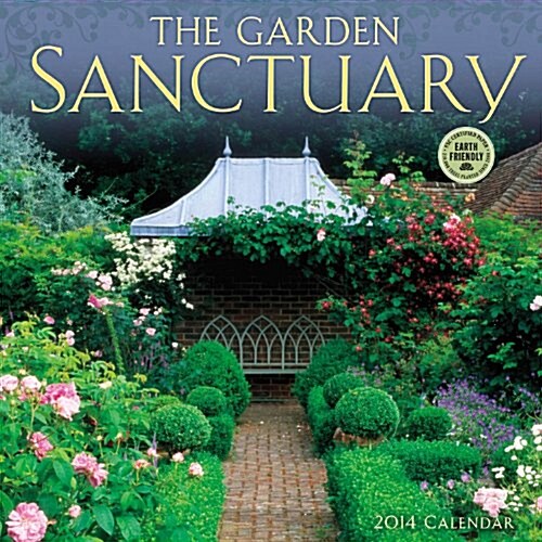 Garden Sanctuary 2014 Calendar (Paperback, Wall)