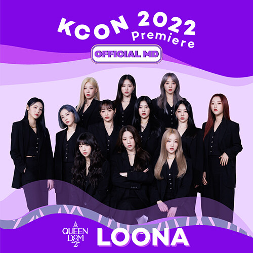 [굿즈] 퀸덤2 이달의 소녀 - KCON 2022 Premeire OFFICIAL MD : 슬로건