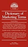 [중고] Dictionary of Marketing Terms (Paperback, 3rd)