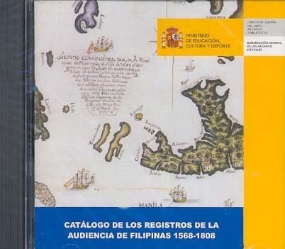 Catalogo de los registros de la Audiencia de Filipinas 1568-1808 (Book)