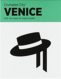 Venice Crumpled City Map (Hardcover)
