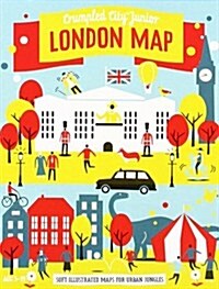 Junior London Crumpled City Map (Hardcover)