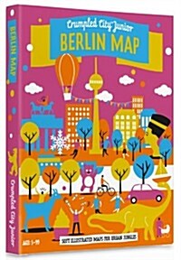 Junior Berlin Crumpled City Map (Hardcover)