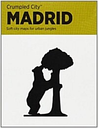 Madrid Crumpled City Map (Hardcover)