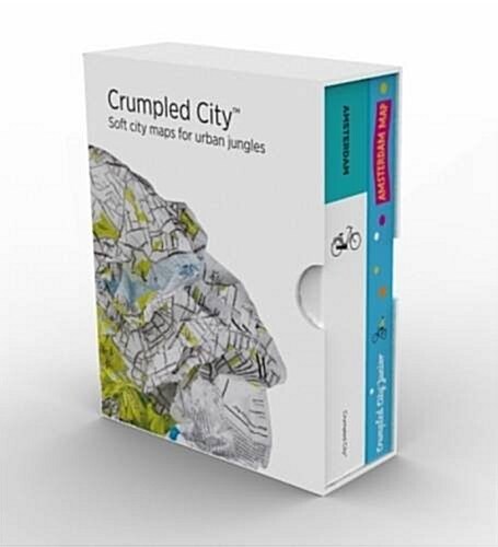 Bundle Amsterdam Adult & Junior Crumpled City Maps (Hardcover)