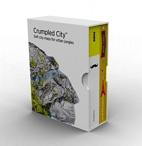Bundle Paris Adult & Junior Crumpled City Maps (Hardcover)