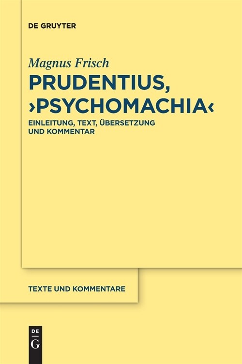 Prudentius, Psychomachia (Paperback)