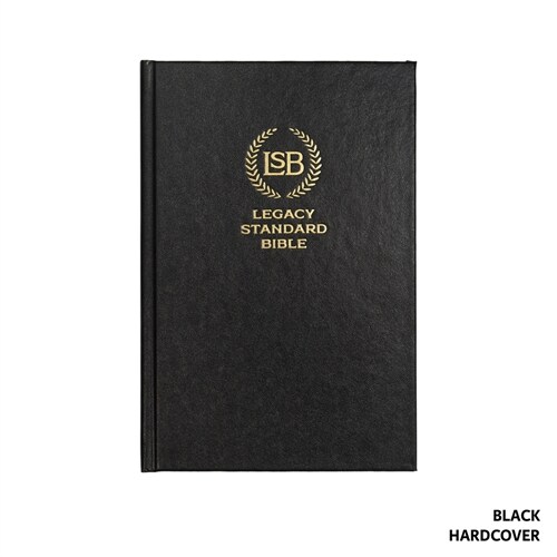 Legacy Standard Bible, Single Column Text Only Edition - Black Hardcover (Hardcover)