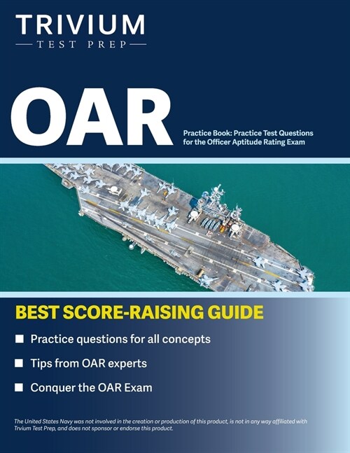 OAR Practice Book: Practice Test Questions for the Officer Aptitude Rating Exam (Paperback)