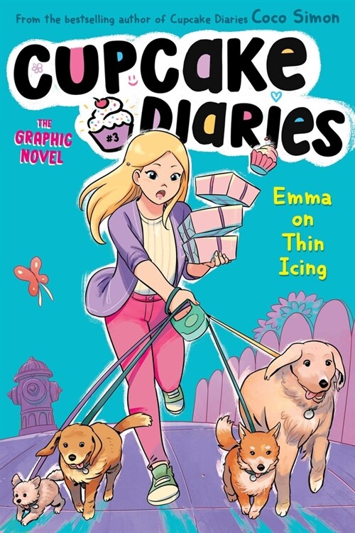 Cupcake Diaries Graphic Novel #3 : Emma on Thin Icing (Paperback)
